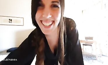 POV: Brunette Stepmom Drains Me With A Handjob