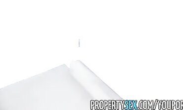 PropertySex: Landlord Fucks Ex-Girlfriend's Hot Stepsister