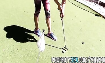 Bombshell Divorcee Mansion Tour with Hot Asian Wife