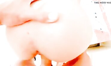 Massive Double Anal Creampie Fills Her Huge Ass