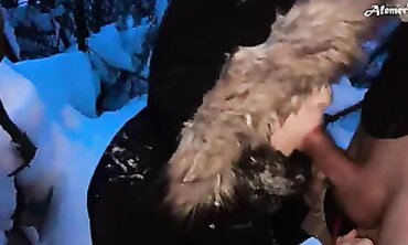 Next Door Beauty Swallows Huge Cock