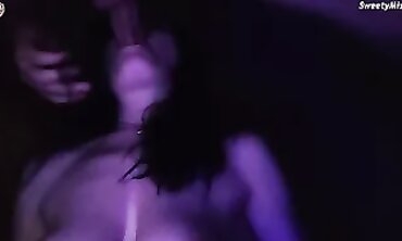 Beauty Gags On Mistress's Lollipop And Gets Deep Throat Cumshot