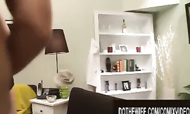 Super-Hot Wives Delivering Deep Throat Blowjobs While Husbands Watch