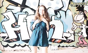 Sofia Curly: Russian Cougar Humps With Emilio Ardana