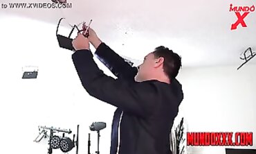 Electrician's Hardcore Lingerie Creampie