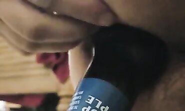 Hairy MILF Takes Deep Anal From POV