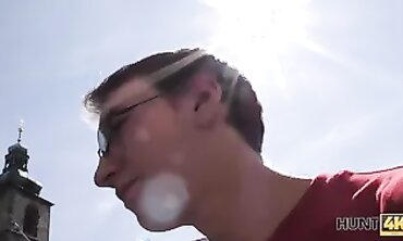 POV: Domina Offers Guy a Blowjob While Watching