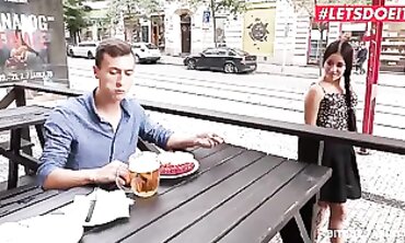 Eveline Dellai Gets Roughly Pulverized Abroad by Charlie Dean