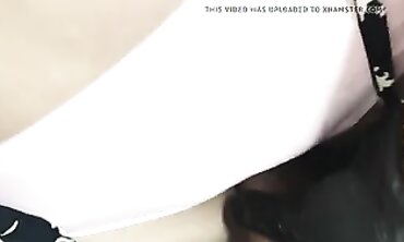 POV Maid Gets Cumshot In Lingerie