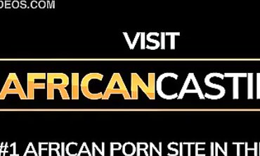 Interracial Hardcore: Milky Man-meat Fucks Yoruba with Big Ass and Tits