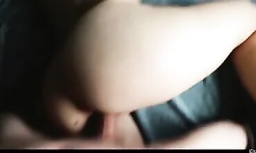 POV Creampie with Stunning Beauty and Massive Butt