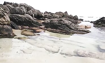 POV MILF Anal Fuckathon on the Beach