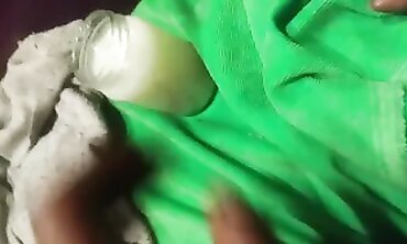 Oiled African BBW Anal Massage to Music
