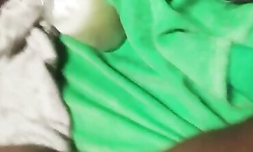 Oiled African BBW Anal Massage to Music