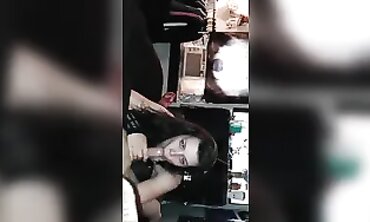 Czech MILF Rough Street Sex and Deep Throat