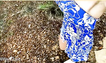 WifeyDoes Flashes Massive Tits in Outdoor Solo POV
