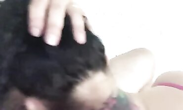 Hispanic MILF Babysitter Gives Deep Throat Blowjob Overnight