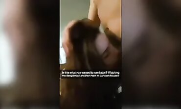 Snapchat Hotwife Compilation: Amateur Threesome & Cuckold Hardcore Action