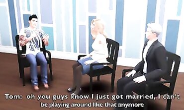 Sims 4: Hookup Addicted Cougar Gets Banged at Work All Day