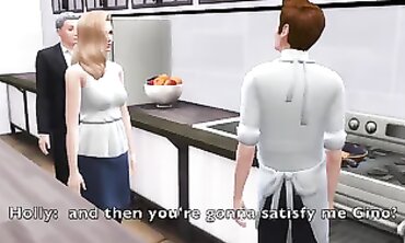 Sims 4: Hookup Addicted Cougar Gets Banged at Work All Day