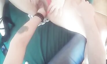 POV: Unexperienced Handjob in High Stilettos