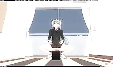 3D Hentai: Adorable Tiny Stepsister Solo Masturbation