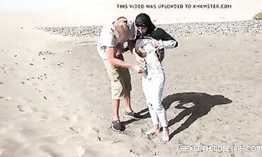 Passionate Hardcore Desert Fuck