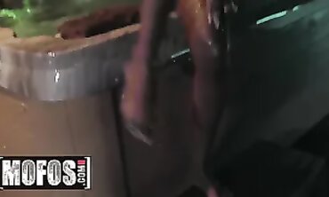 POV: Ebony Kandie Monae Gets Pounded in the Bathtub by Charles Dera