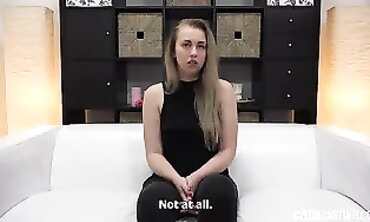CZ Adela Gets a Massage and Blowjob