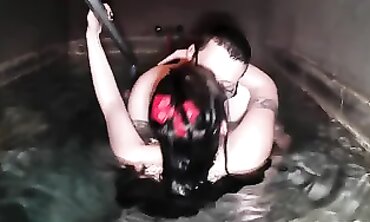 Homemade Spa Sex With Neighbors Watching
