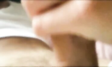 Amateur MILF Plays with His Cock Until He Cums on Her Tongue