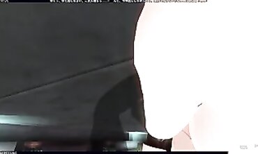 POV: 3D Anime Robot Babe Gives You a Rough Creampie