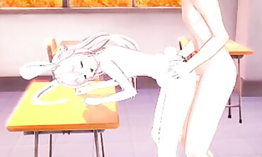 Uncensored Anime: Rough Public Roleplay with College Girl