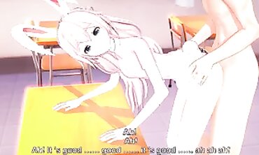 Uncensored Anime: Rough Public Roleplay with College Girl
