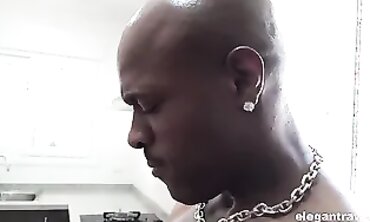 Ebony Milf Threesome with a Massive African Cock