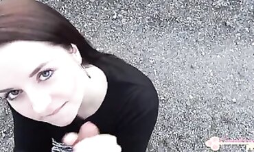 Alex Takes It Hardcore Outdoors