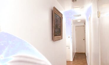 Hannah Harper Is A Sensual Temptress Fucking A Father And Son In Threesome