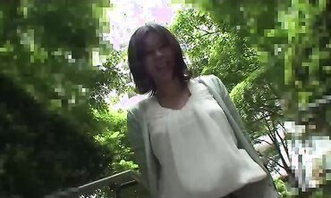 Crazy Japanese cougar Haruko Ogura requests to be plowed