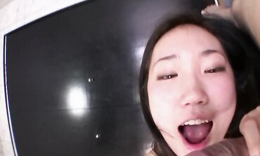 Red-Hot J-Damsel Takes Fuckpole From Every Angle Because She Wants His Internal Cumshot