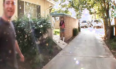 Christine Aguchi Luvs Fuckfest With A Man Who Has A Cute Phat Wood