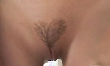 Leah Luv Reaches Back And Guides A Meaty Dark-Hued Salami Into Her Taut Fuckbox