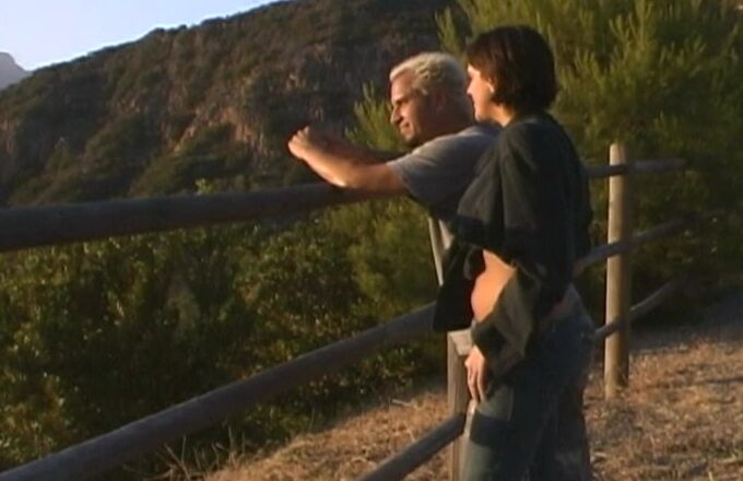 Eve Laurence's Huge Milk Cans Erect And Shake As She Pounds Supah Rock-Hard Outdoors