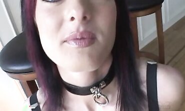 Melissa Lauren Looks Into The Camera As She Munches And Fellates A Ebony Man Rod