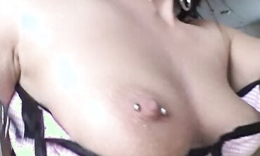 Melissa Lauren Looks Into The Camera As She Munches And Fellates A Ebony Man Rod