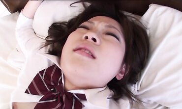 Chinese Ultra-Cutie Riko Masaki Likes to Get Screwed in Her College Girl Apparel