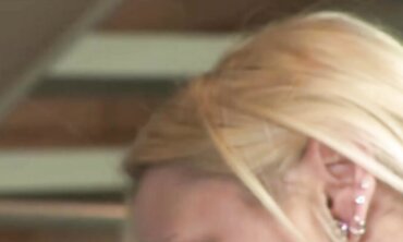 Tatted Blond Faye Runaway Rails a Ebony Beef Whistle In Her Brown Sphincter