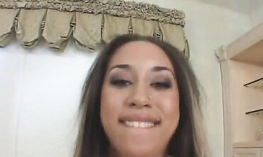 Nikara Looks Back As Her Butt-Hole Is Gaped Open