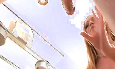 Platinum-Blonde Sweetheart Nikki Benz Bj's His Boner and Loves a Poon Shagging