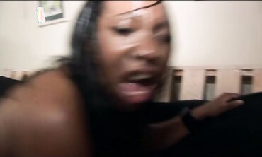 Ebony Lady Screwed in Anal Invasion Way two