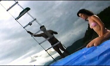 Fabiane Thompson Enjoys Wish Island